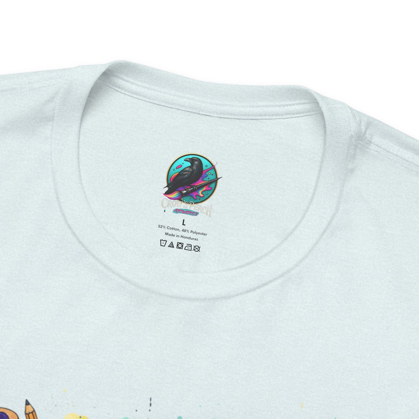 Professional Overthinker T-Shirt - Colorful Watercolor Graphic Tee Printify