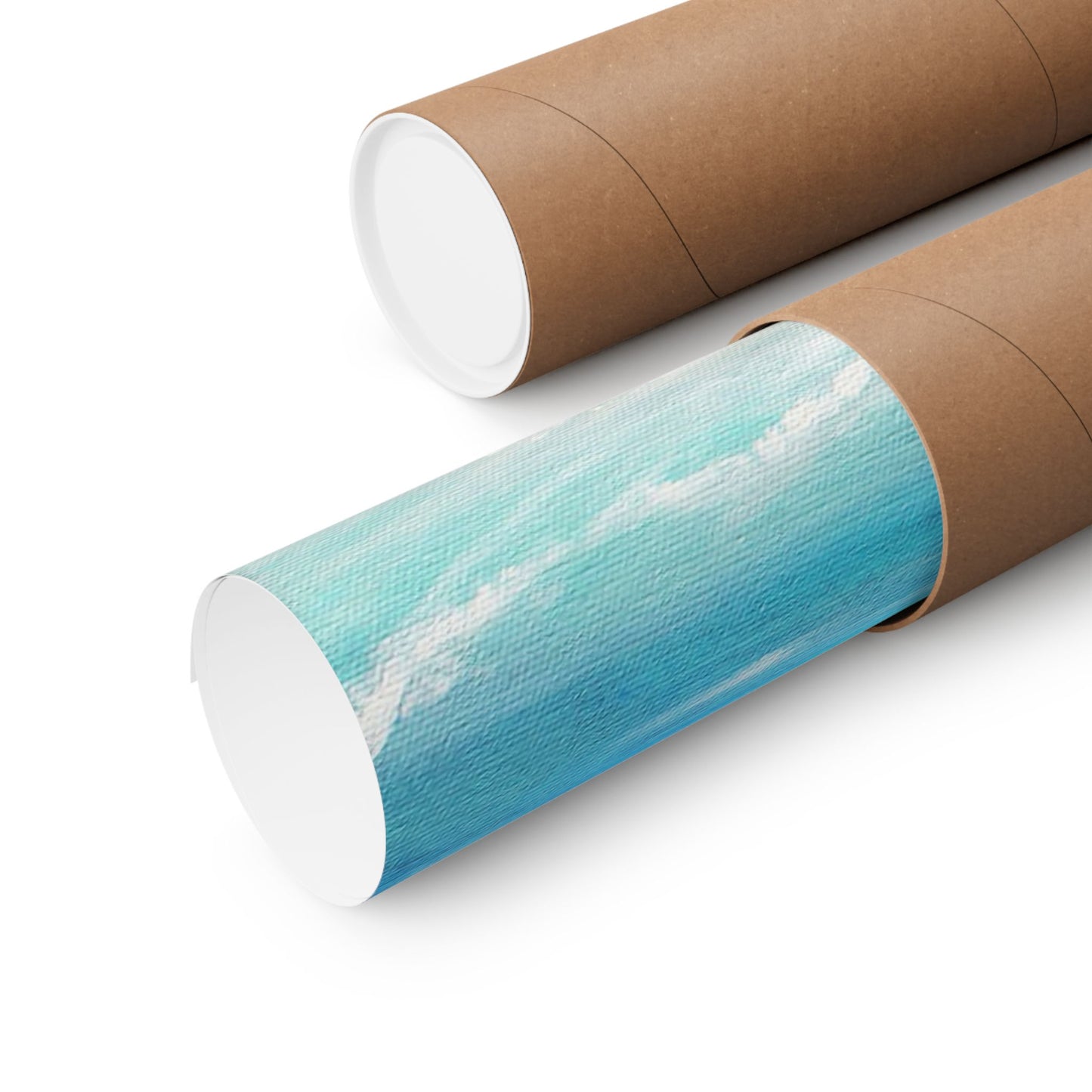 Tropical Beach - Matte Poster Print