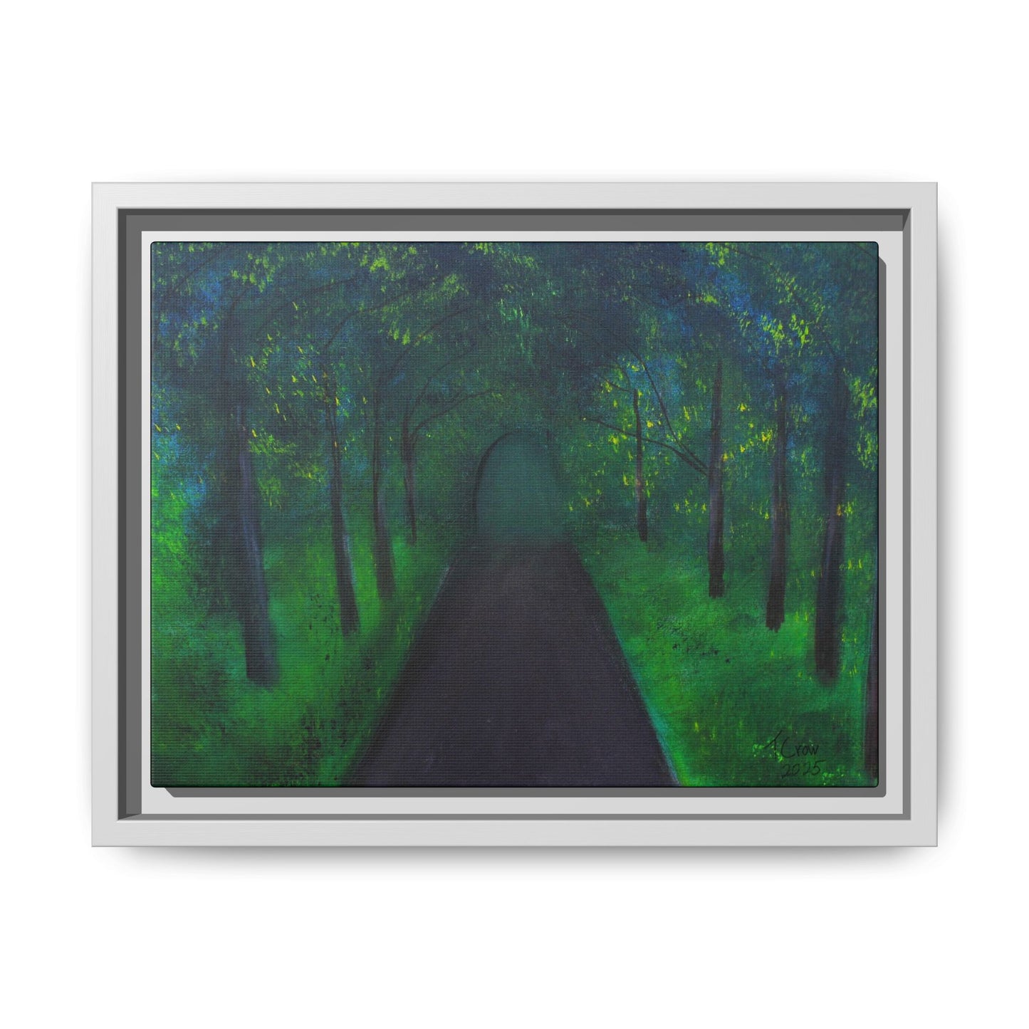 Mystical Forest - Framed Canvas Print
