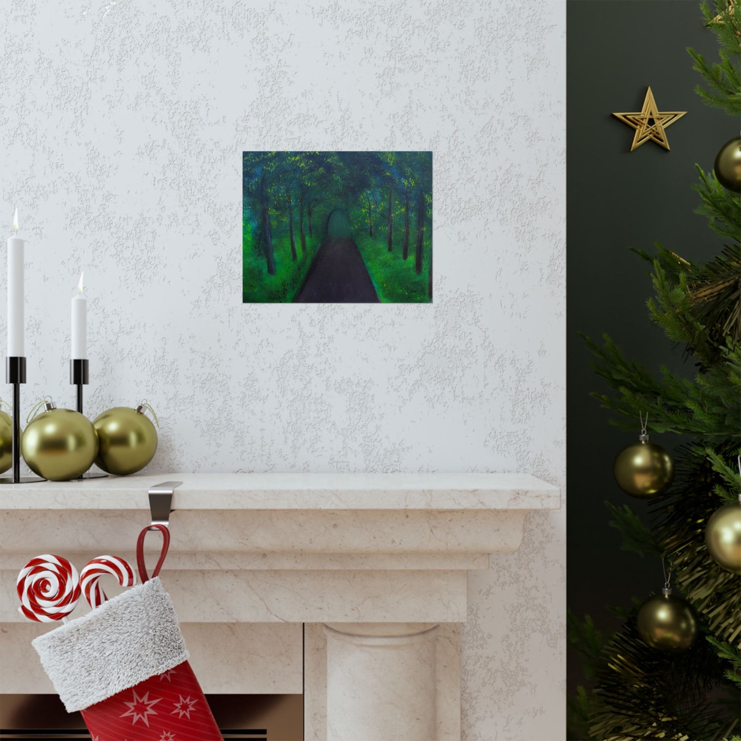 Mystical Forest - Matte Poster Print