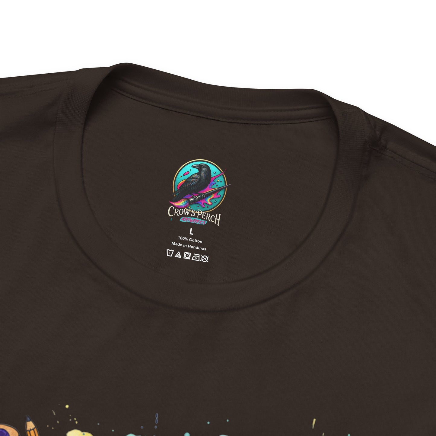 Professional Overthinker T-Shirt - Colorful Watercolor Graphic Tee Printify