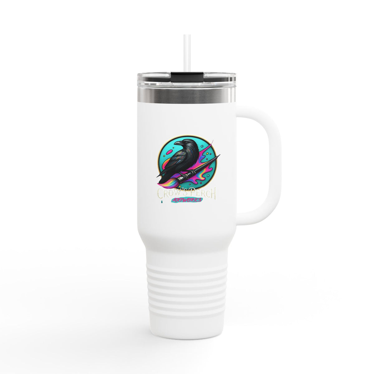 Crow's Perch Artworks Insulated Travel Mug, 40oz