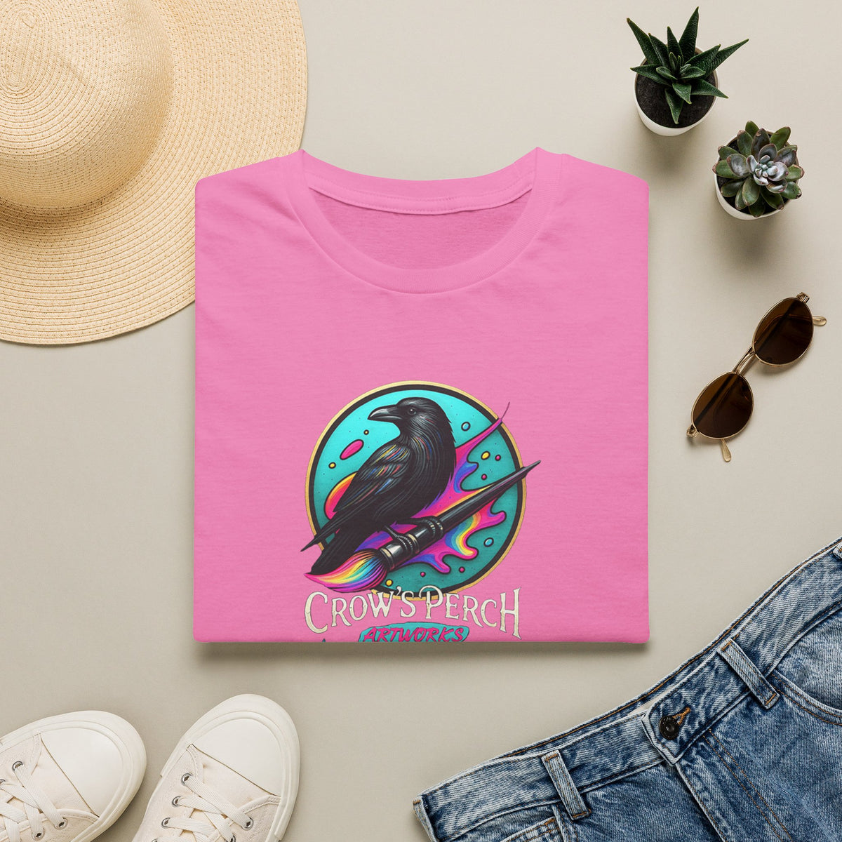 Crow's Perch Artworks Softstyle T-Shirt Printify