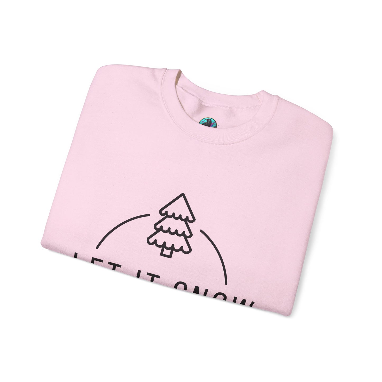 Cozy Holiday Sweatshirt - Let It Snow, Christmas Gift, Winter Apparel, Unisex Crewneck, Festive Outfit, Gift for Her