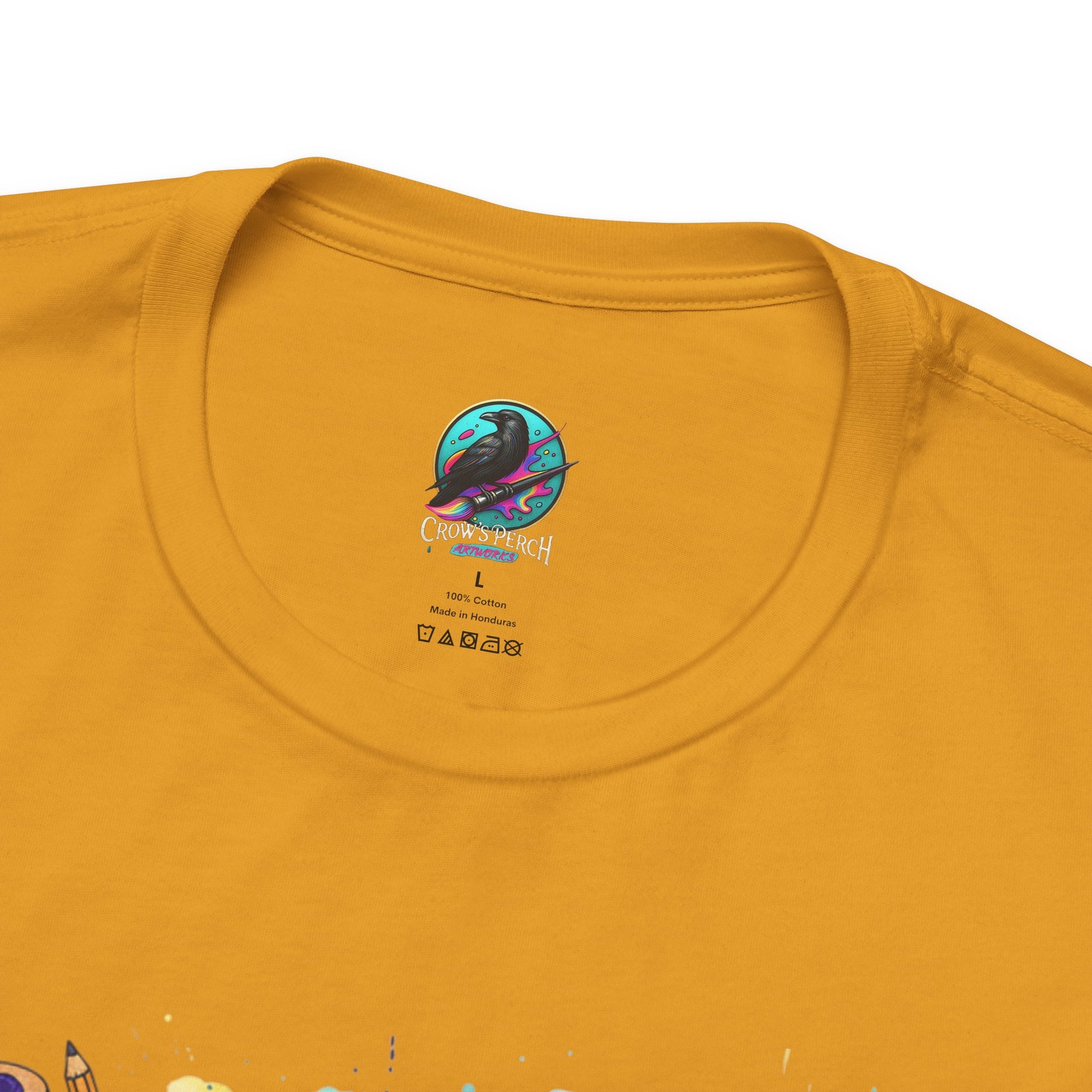 Professional Overthinker T-Shirt - Colorful Watercolor Graphic Tee Printify