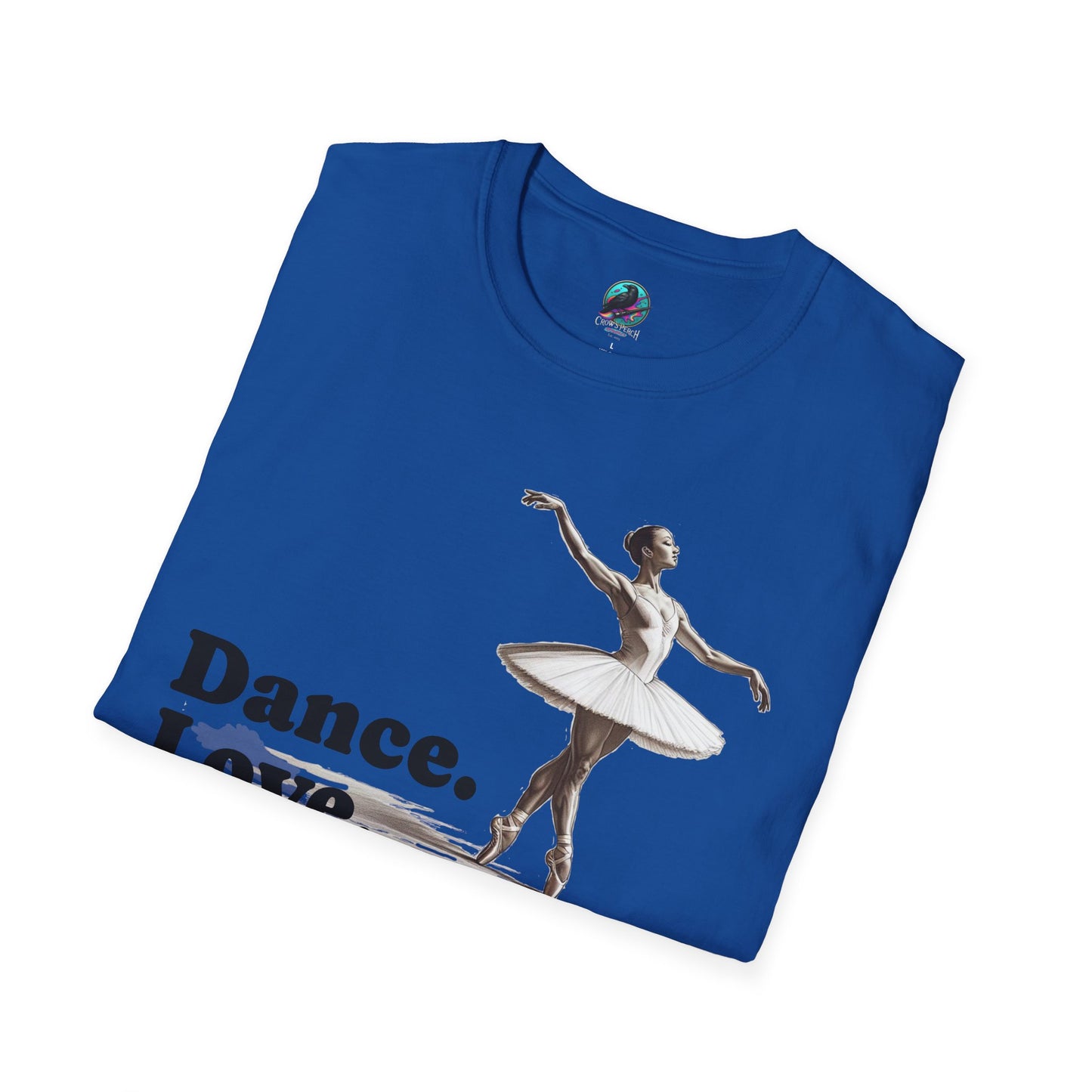 Dance. Love. Repeat. Ballerina Tee