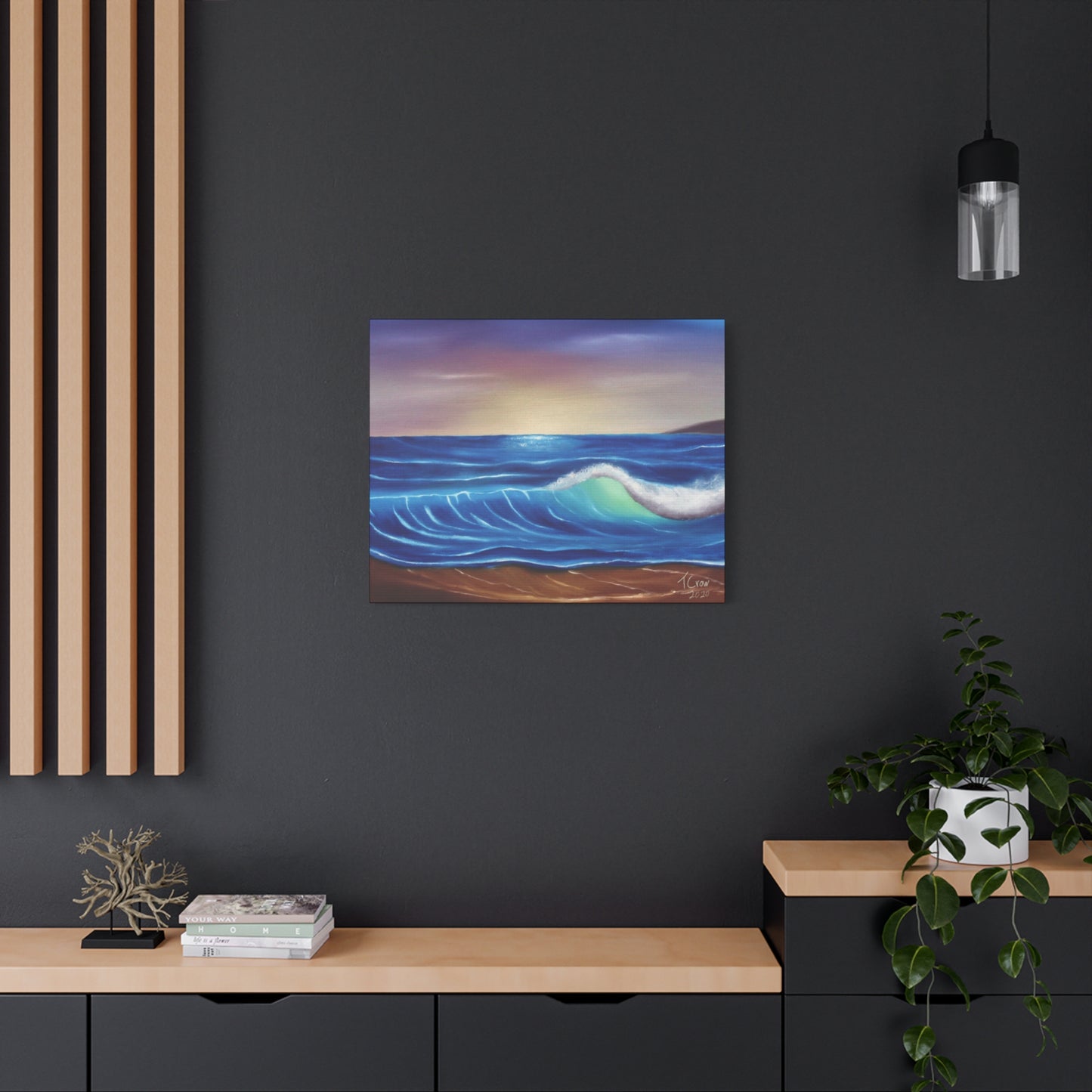 Ocean Wave - Canvas Print