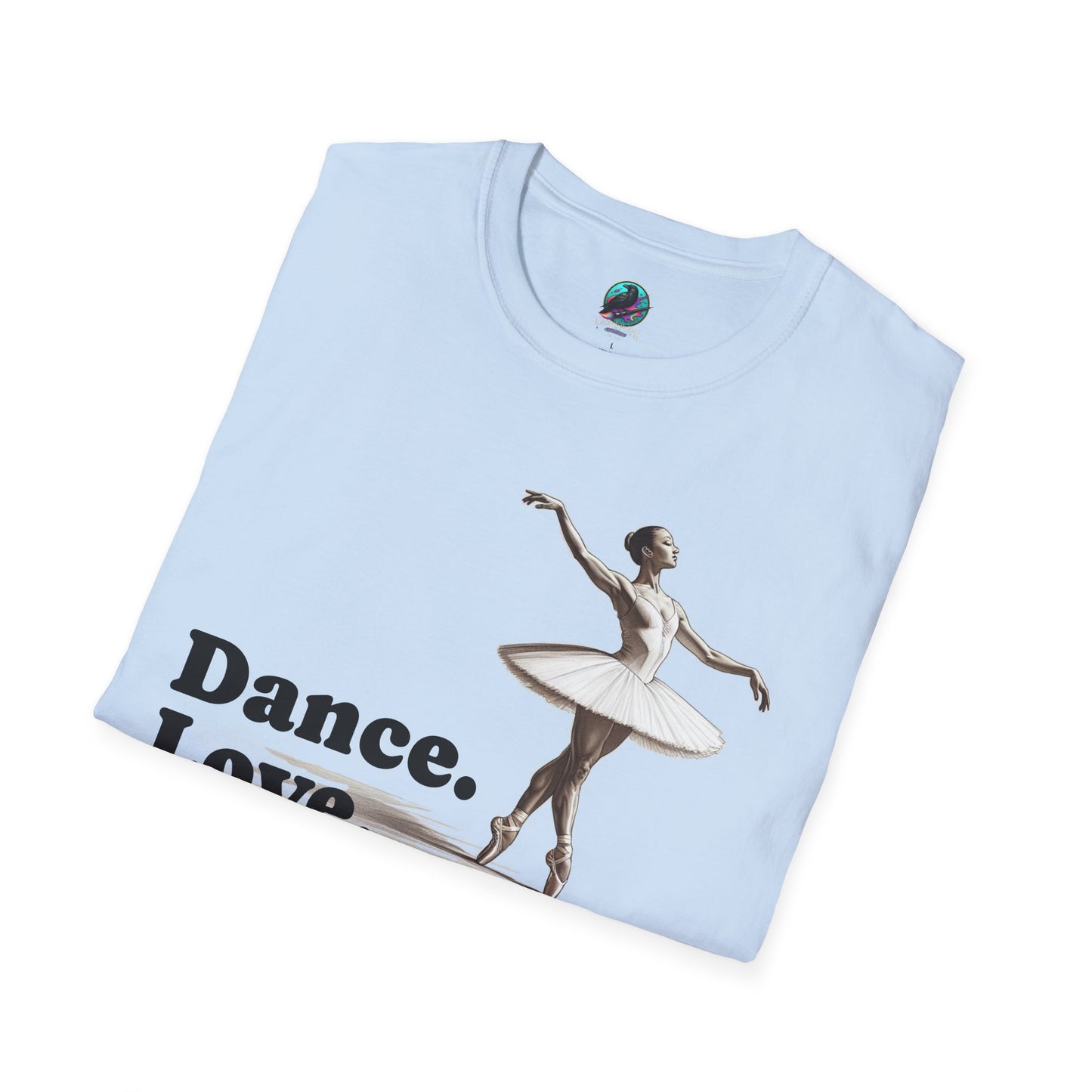 Dance. Love. Repeat. Ballerina Tee