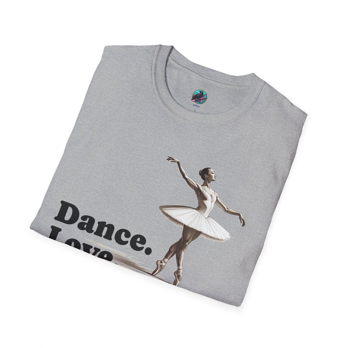 Dance. Love. Repeat. Ballerina Tee