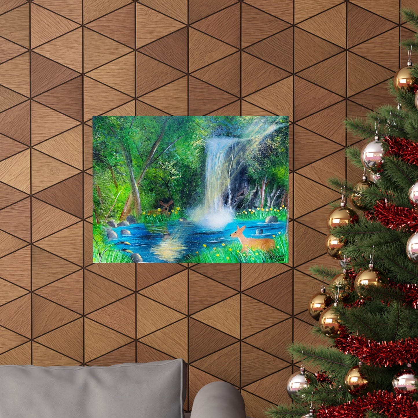 Serene Escape - Matte Poster Print