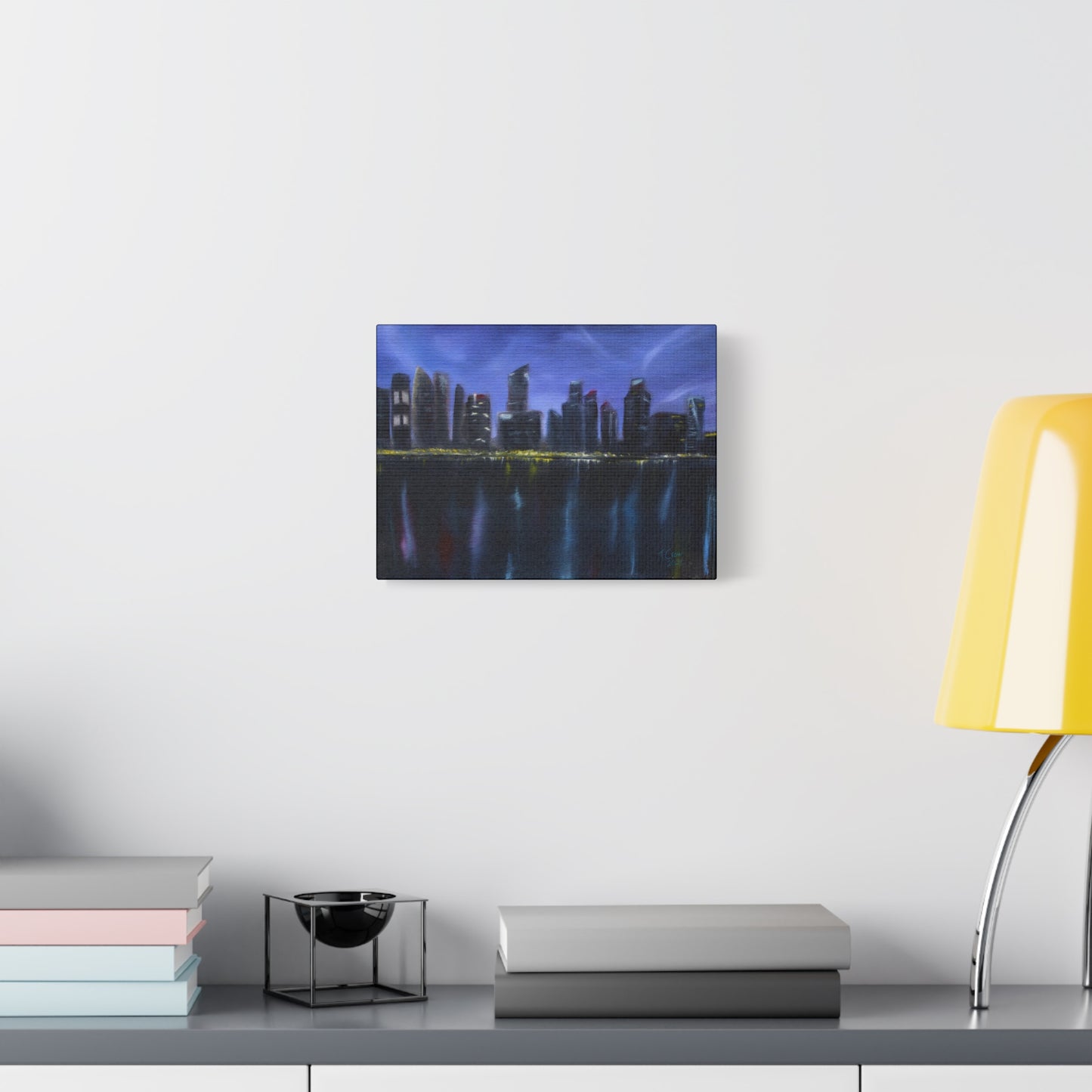Cityscape Canvas Wall Art - Urban Skyline Decor