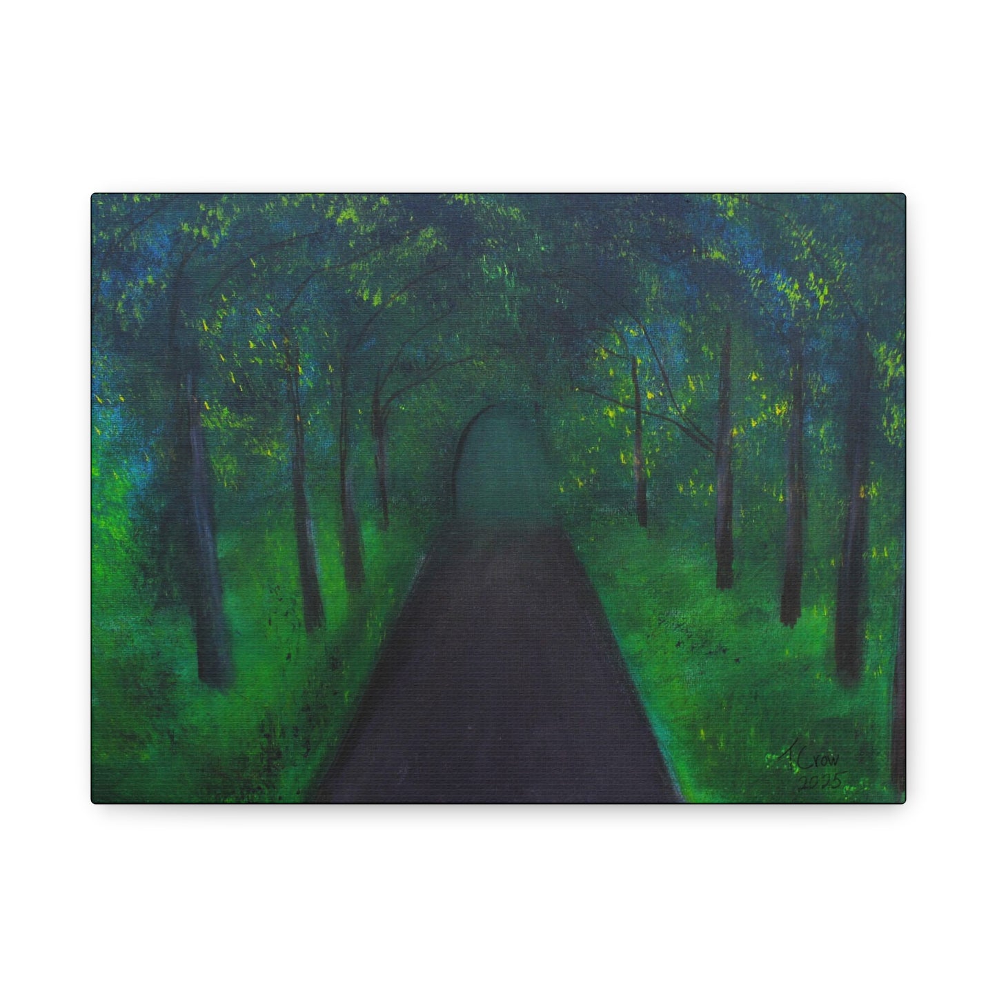 Mystical Forest Canvas Art - Stretched Matte Artwork for Home Decor