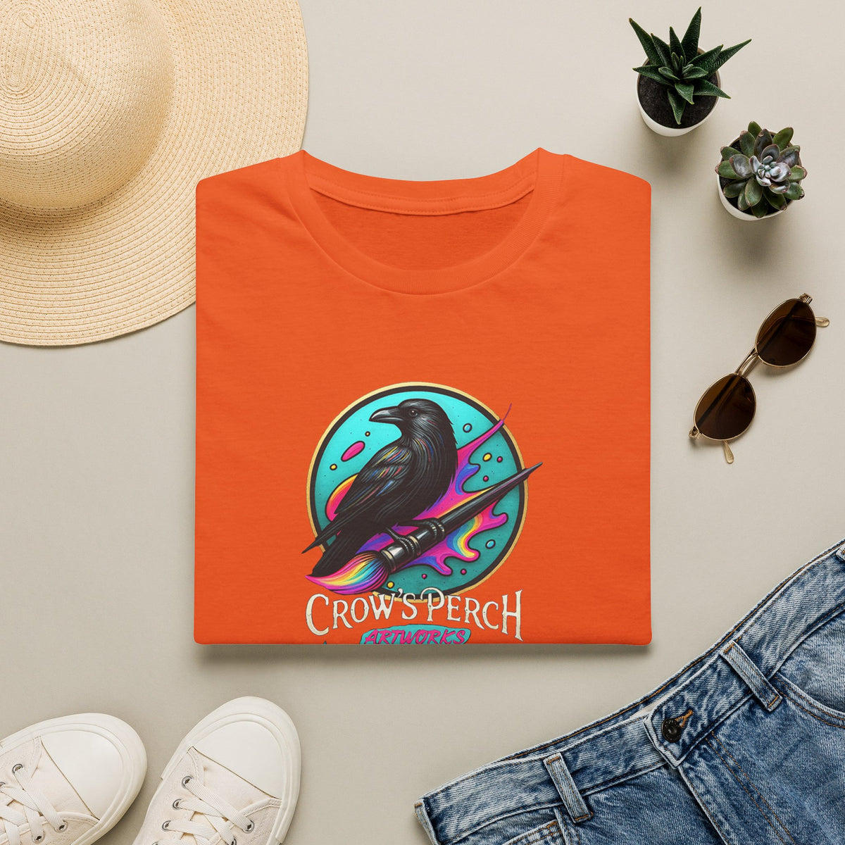 Crow's Perch Artworks Softstyle T-Shirt Printify