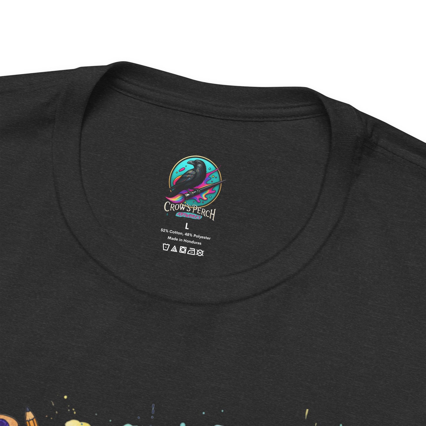 Professional Overthinker T-Shirt - Colorful Watercolor Graphic Tee Printify
