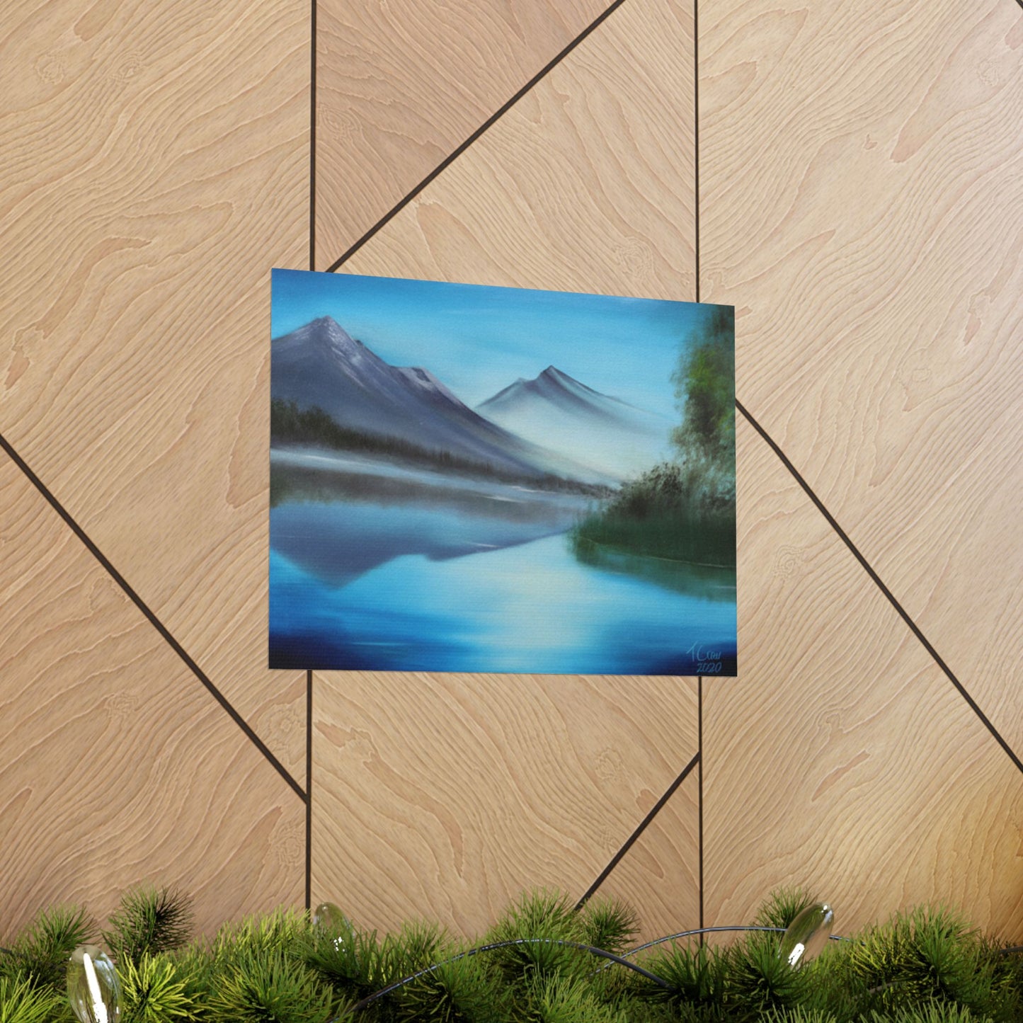 Mirror of the Mountains - Matte Poster Print