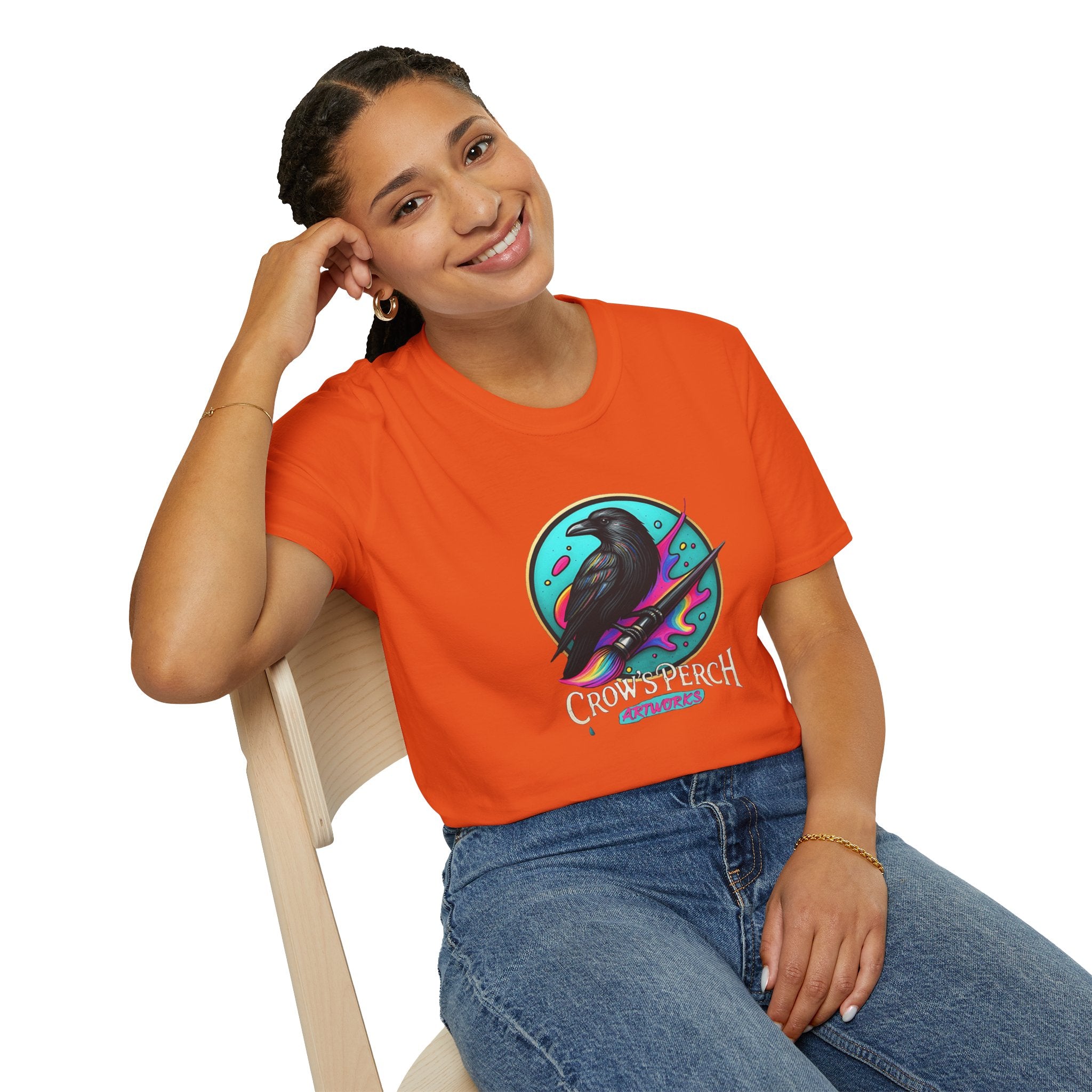 Crow's Perch Artworks Softstyle T-Shirt Printify