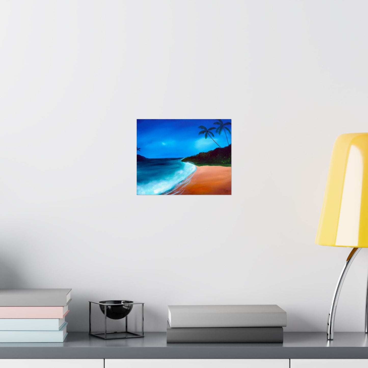 Sunlit Tide - Matte Poster Print