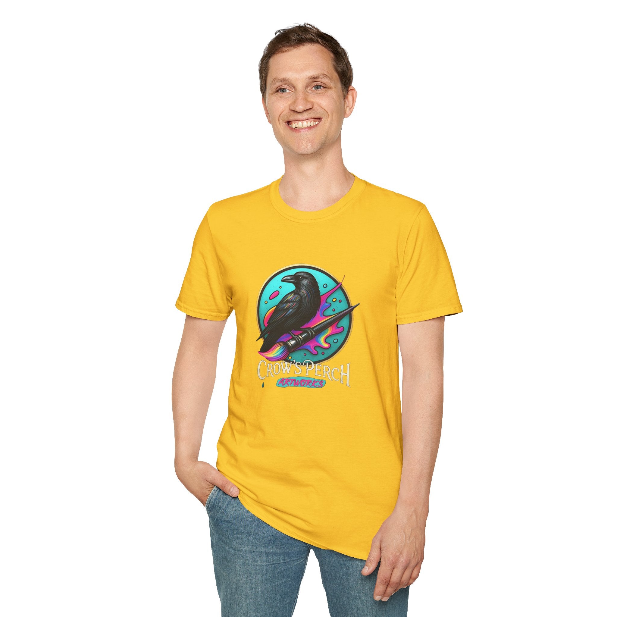Crow's Perch Artworks Softstyle T-Shirt Printify