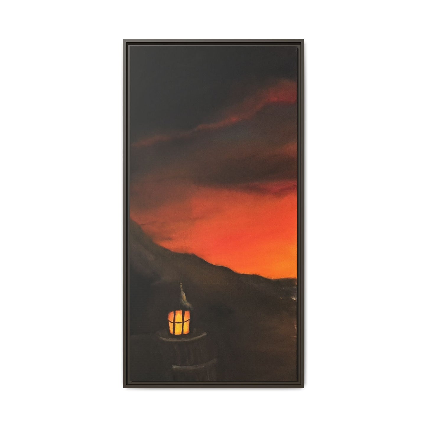 Pirate Ship Panel 1 - Framed Canvas Print Printify