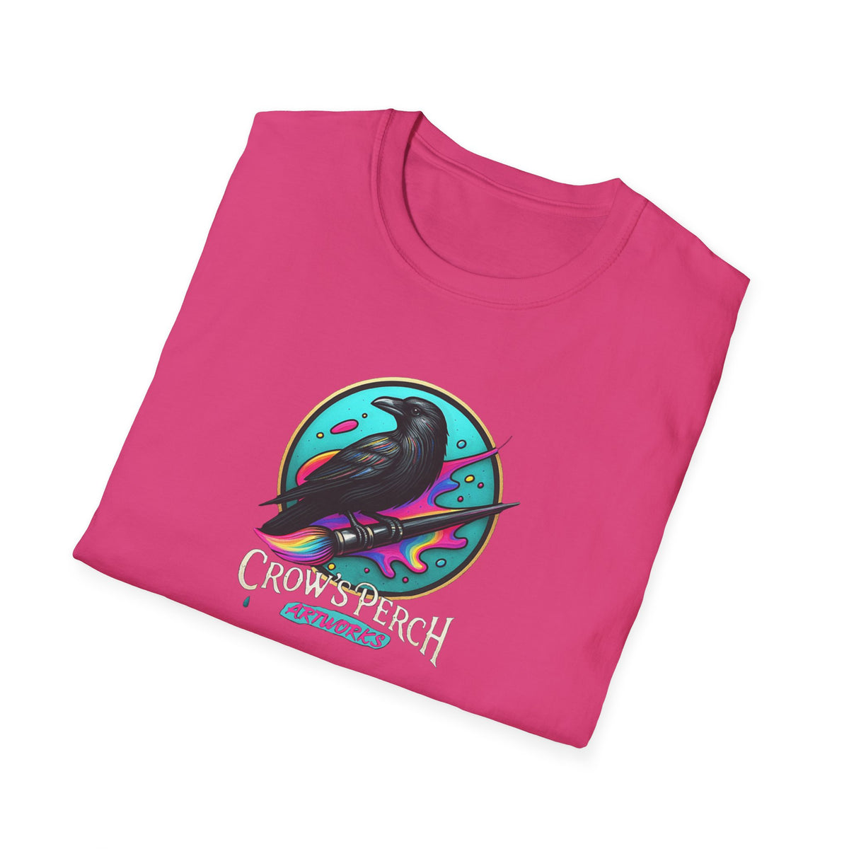 Crow's Perch Artworks Softstyle T-Shirt Printify