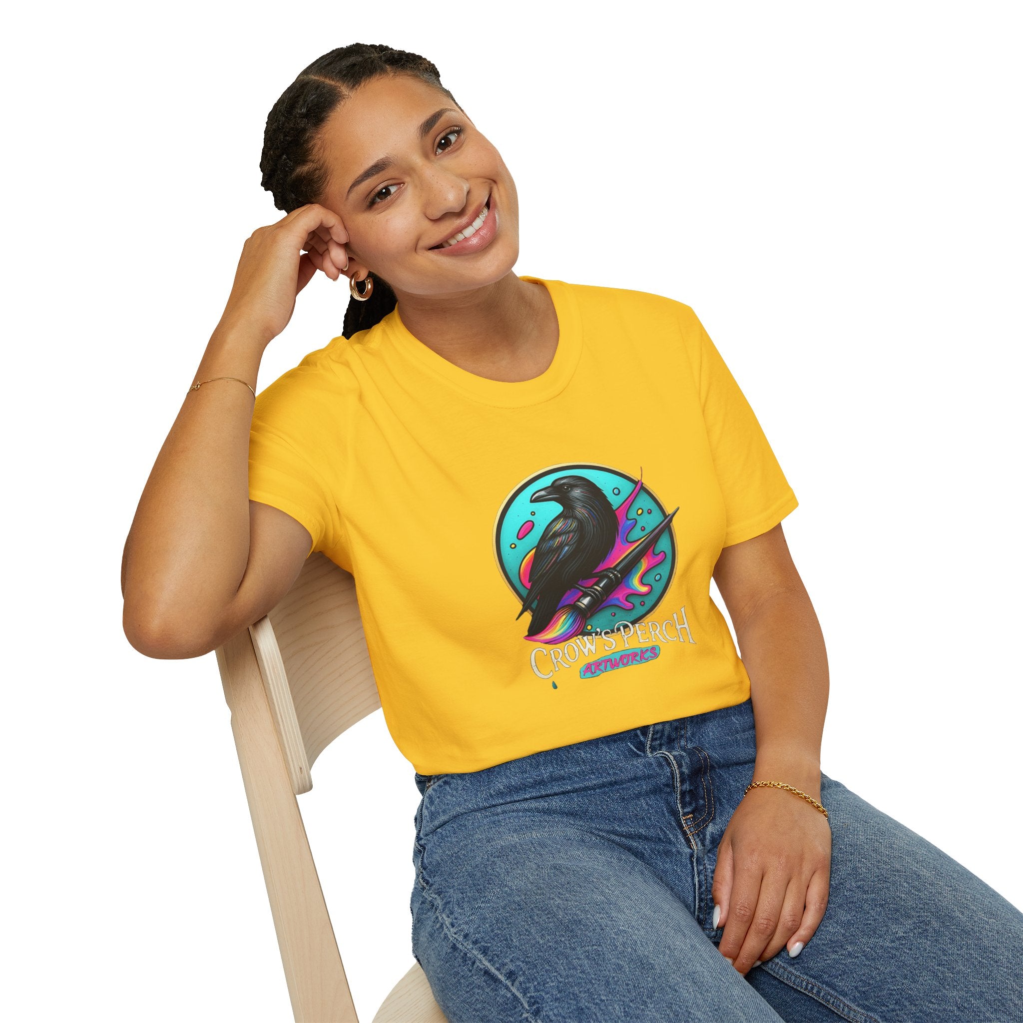Crow's Perch Artworks Softstyle T-Shirt Printify