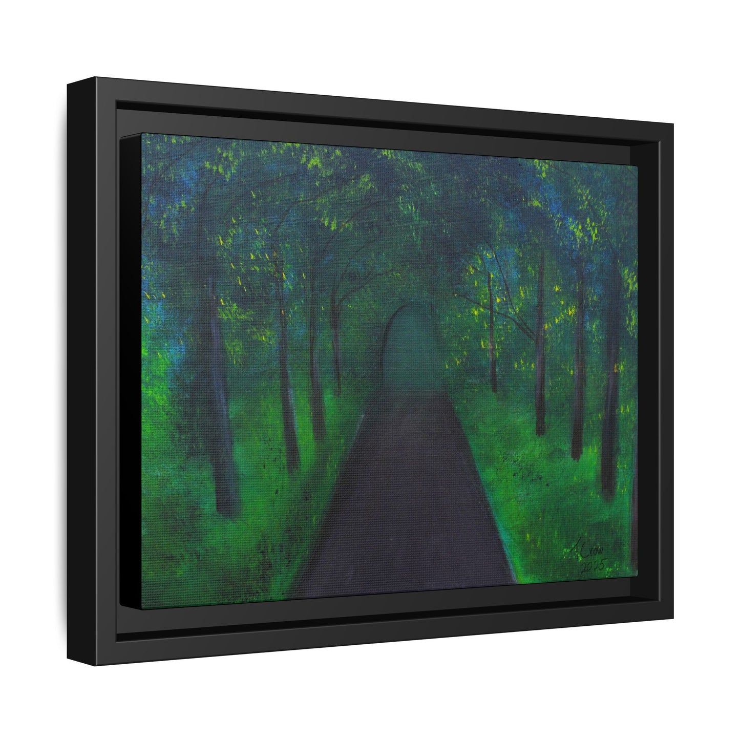 Mystical Forest - Framed Canvas Print
