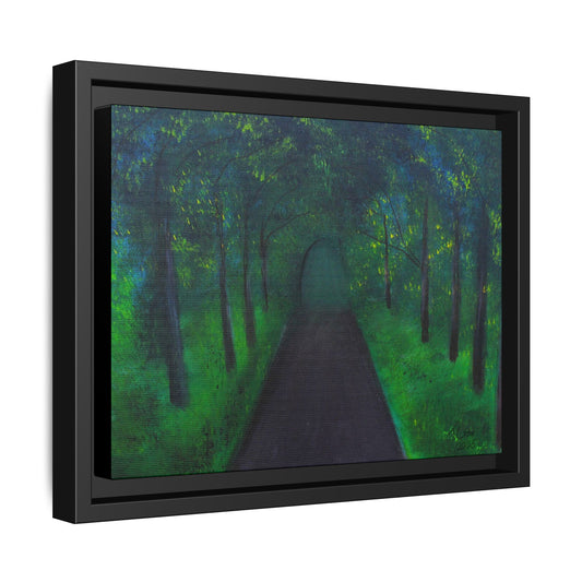 Mystical Forest - Framed Canvas Print