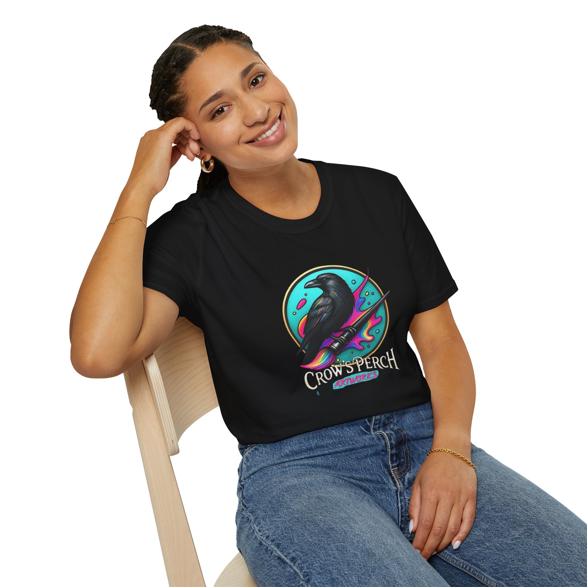 Crow's Perch Artworks Softstyle T-Shirt Printify