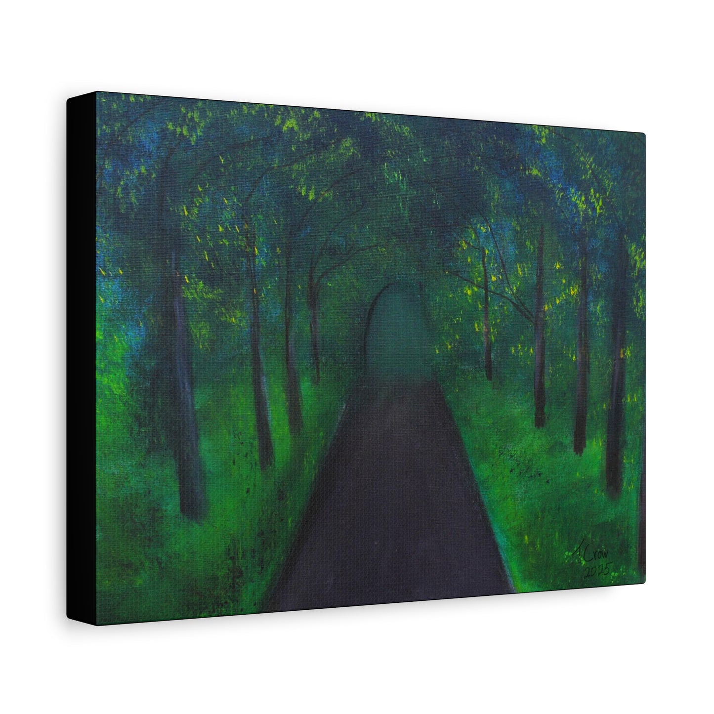 Mystical Forest Canvas Art - Stretched Matte Artwork for Home Decor