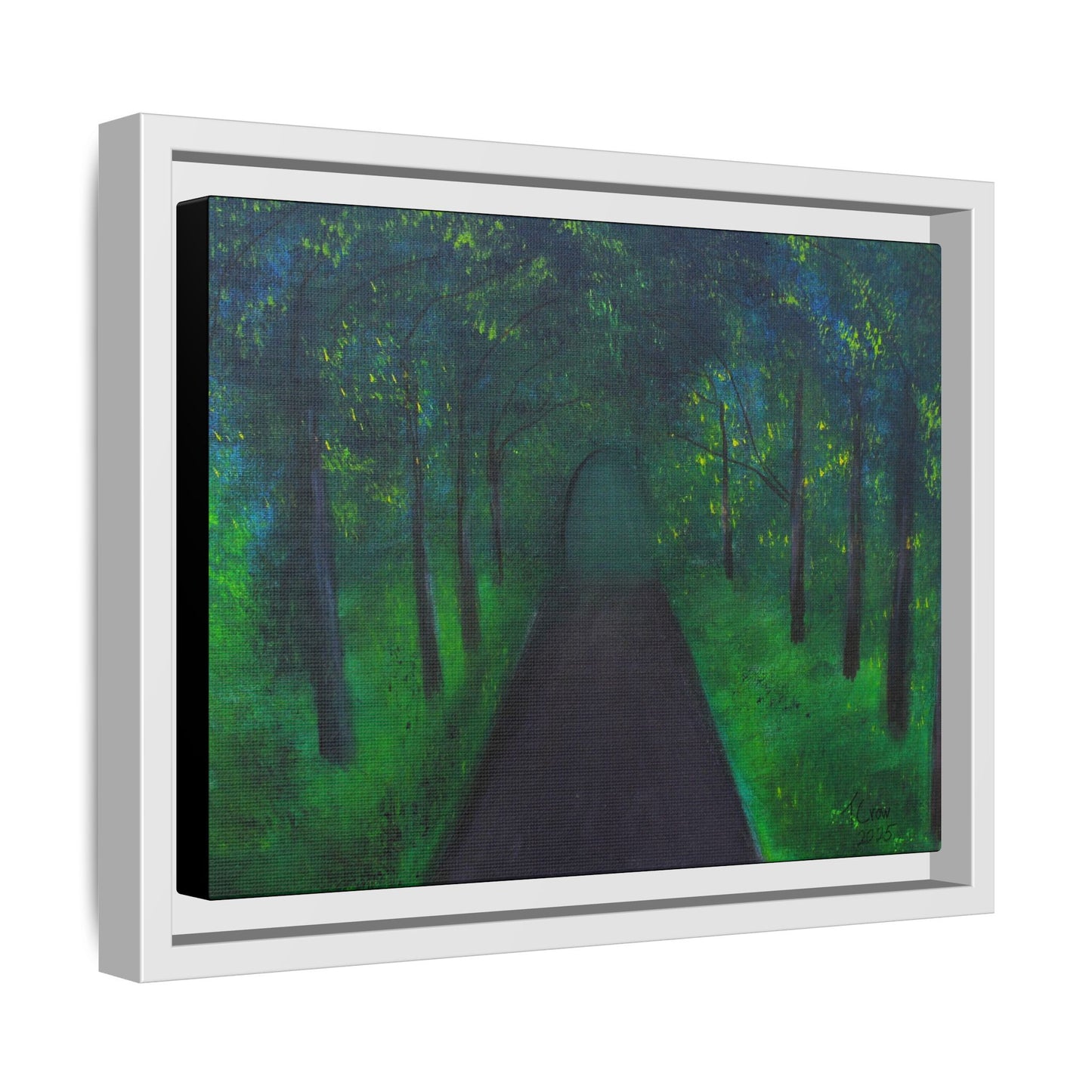 Mystical Forest - Framed Canvas Print
