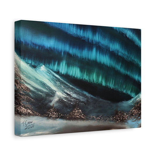 Aurora Borealis Canvas Art - Stretched Wall Decor