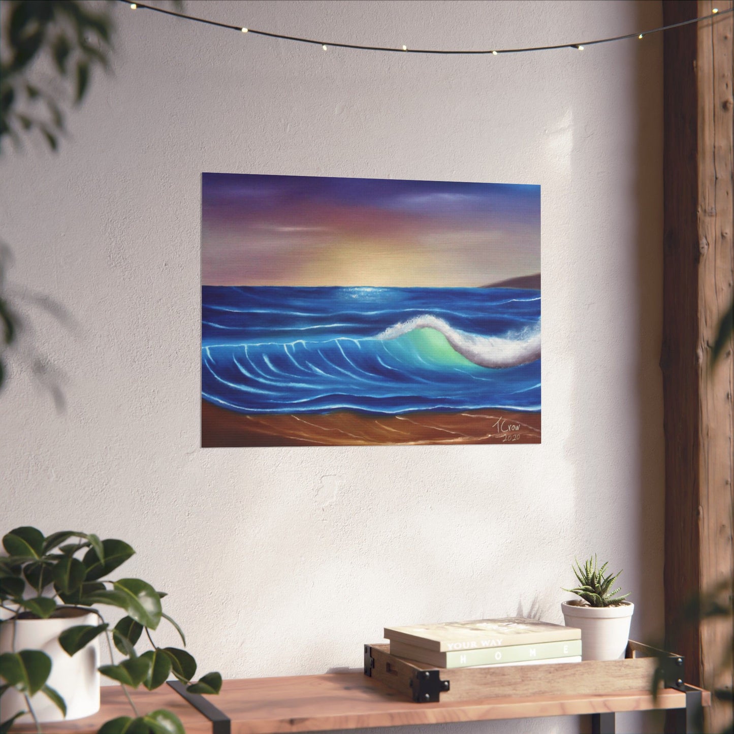 Ocean Wave - Matte Poster Print