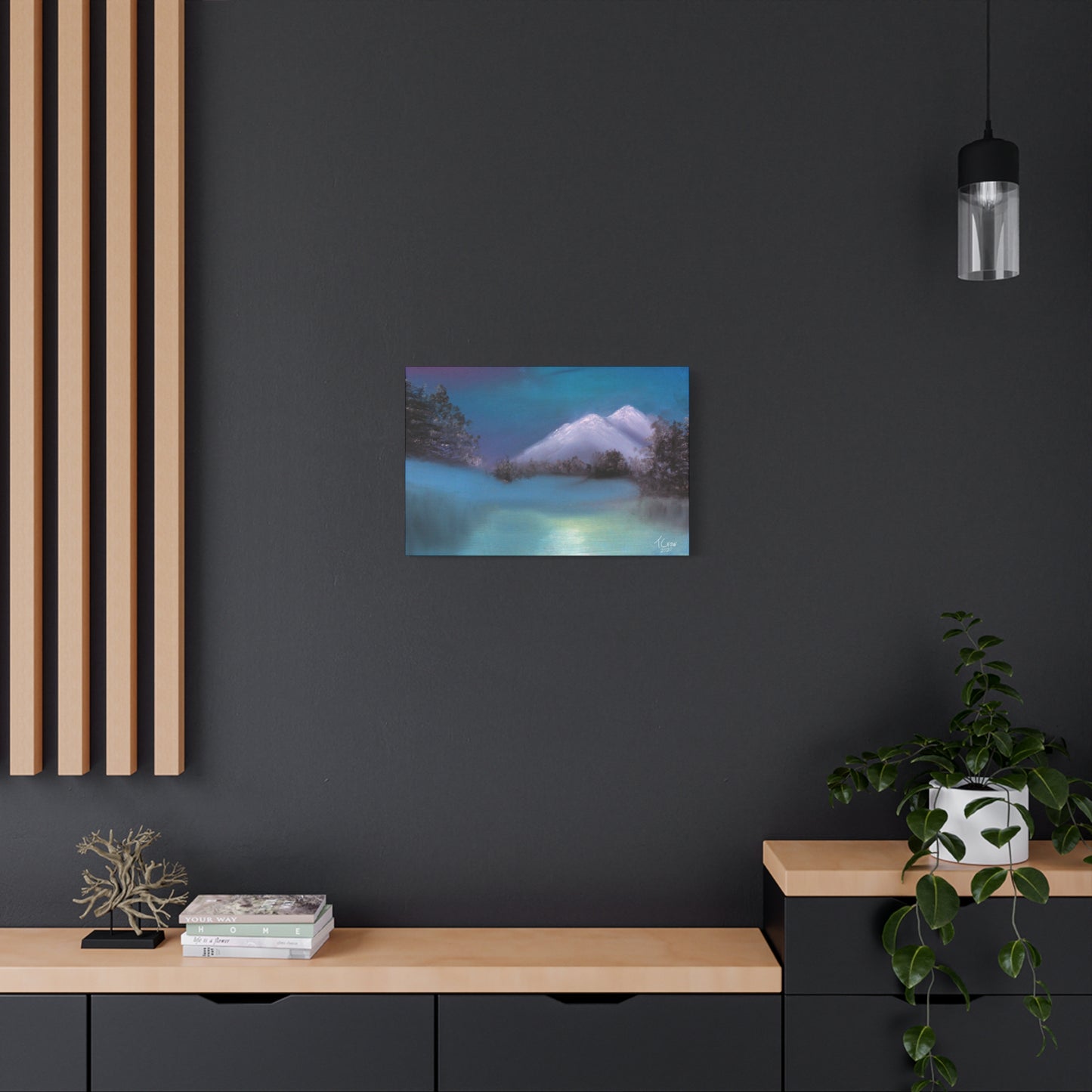 Winter's Light - Canvas Print
