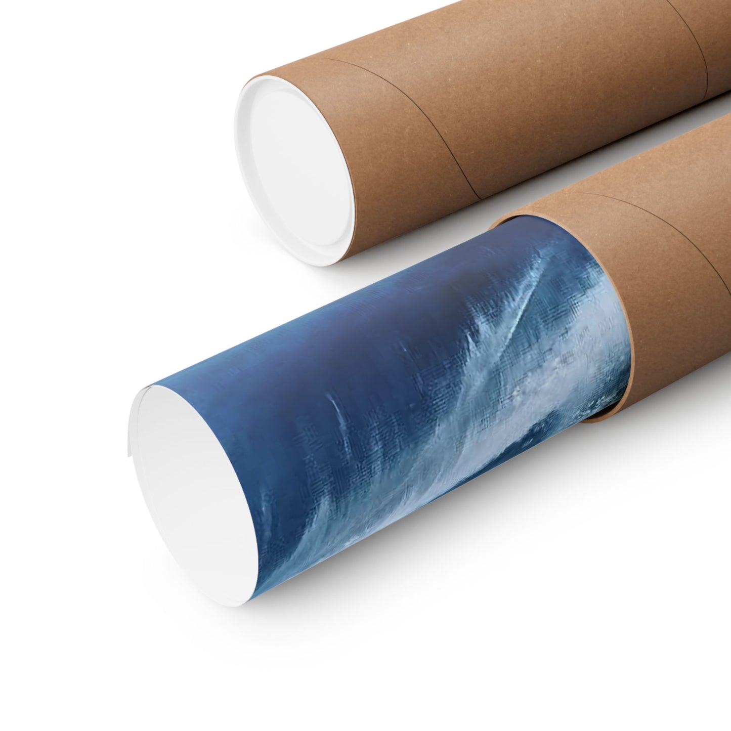 Ocean King Matte Vertical Poster, Sea Art Print, Nautical Wall Decor, Gift for Sailors, Fantasy Home Decor, Unique Art Piece