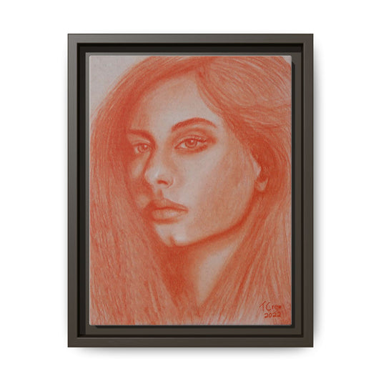 Artistic Framed Canvas - Portrait Wall Decor