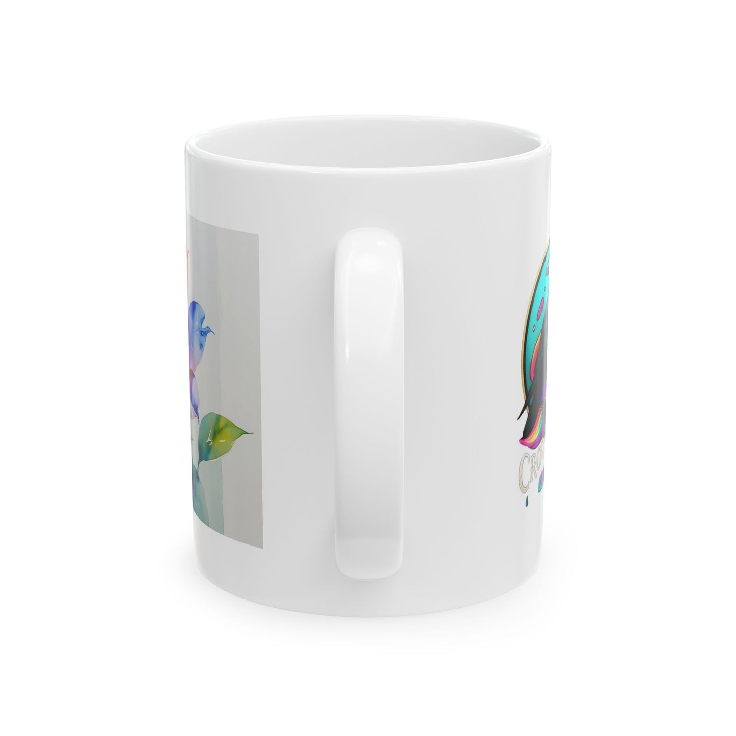 Crow's Perch Artworks Ceramic Mug - Artistic Coffee Cup, Home Decor, Cozy Beverage Holder