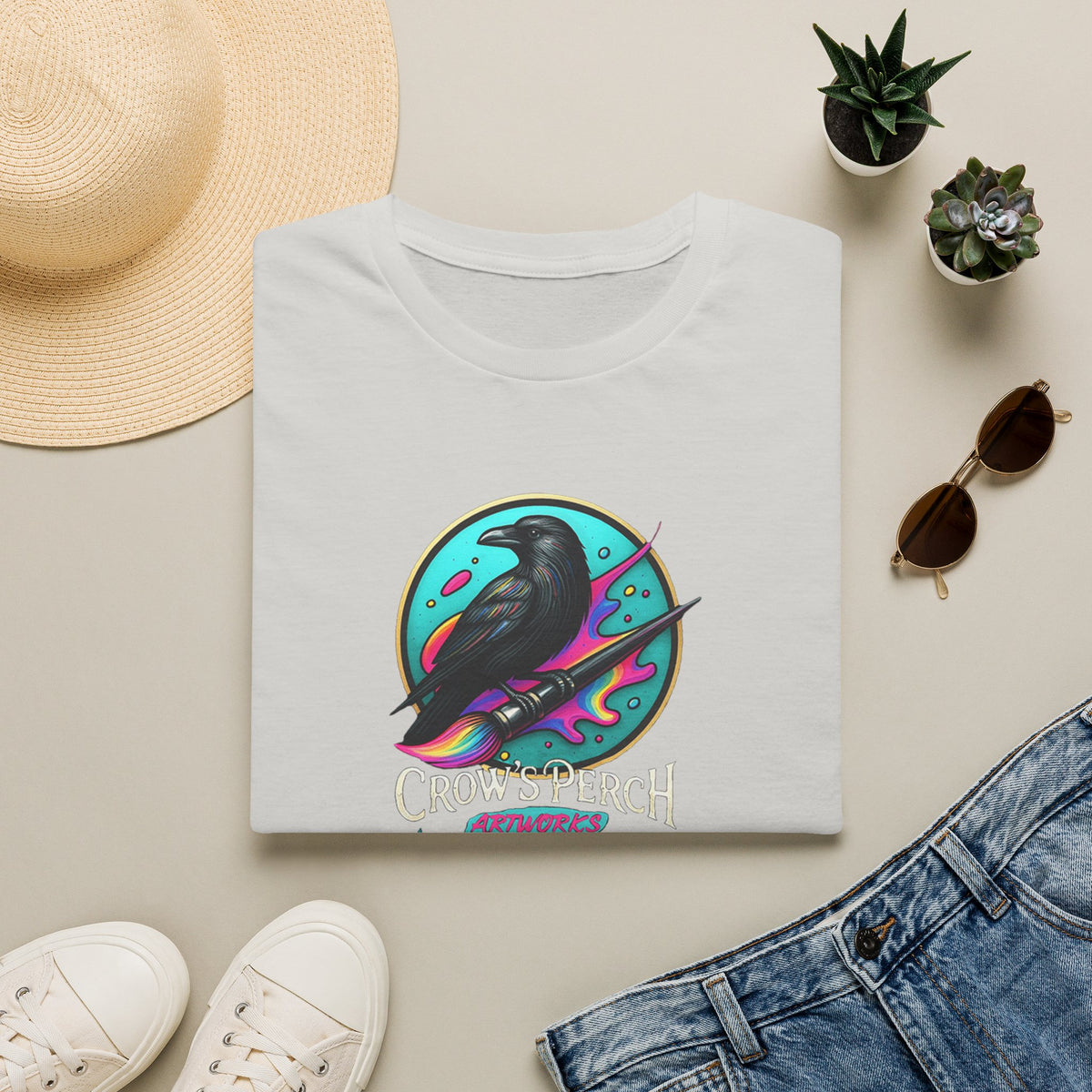 Crow's Perch Artworks Softstyle T-Shirt Printify