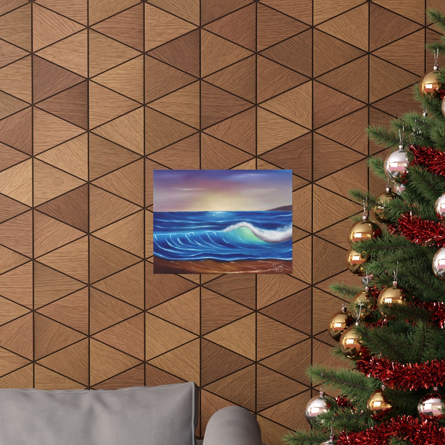 Ocean Wave - Matte Poster Print