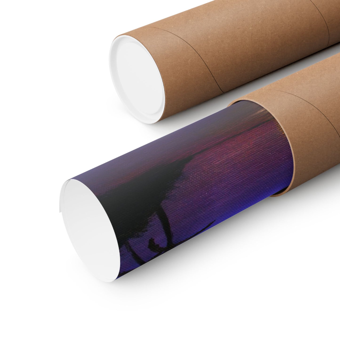 Amethyst Shore - Matte Poster Print