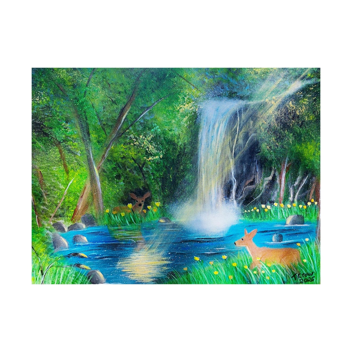Serene Escape - Matte Poster Print