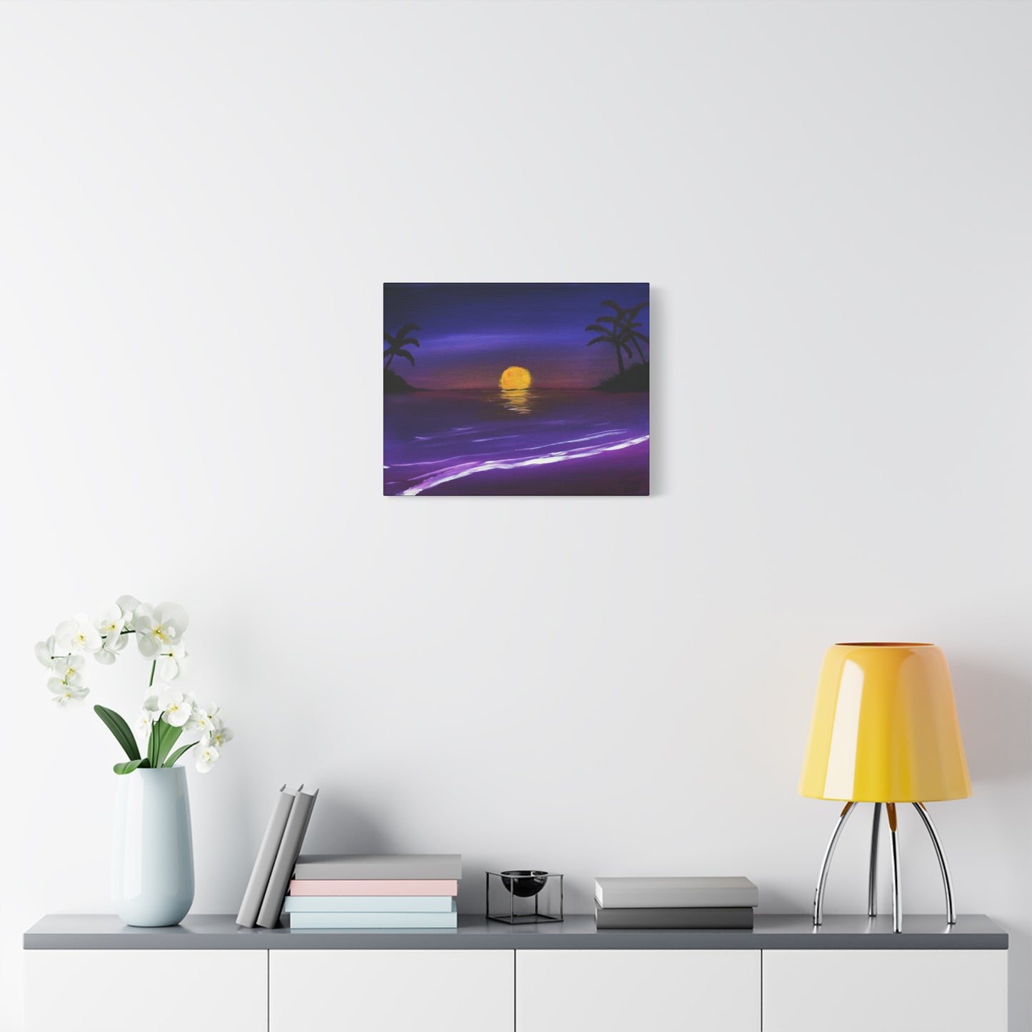 Amethyst Shore - Canvas Print