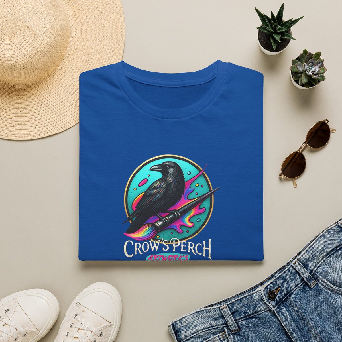 Crow's Perch Artworks Softstyle T-Shirt Printify