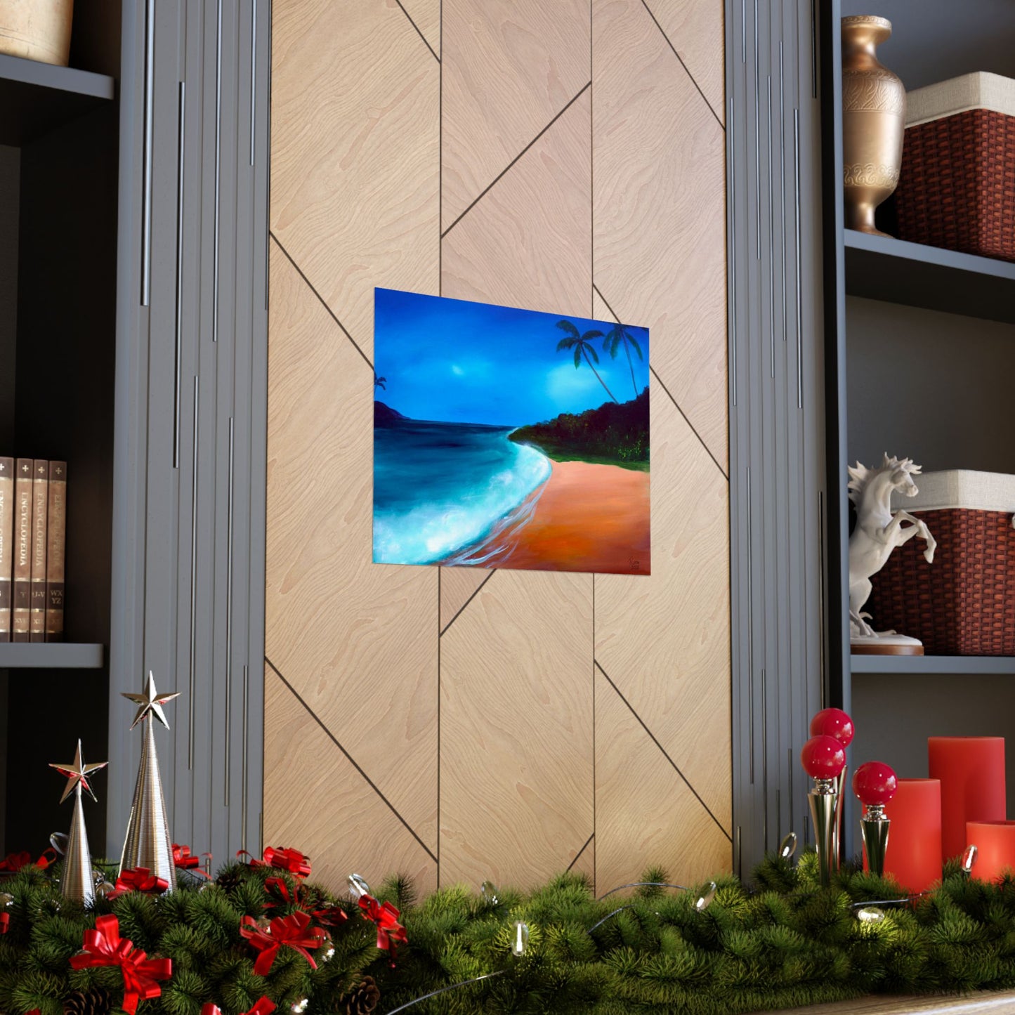 Sunlit Tide - Matte Poster Print