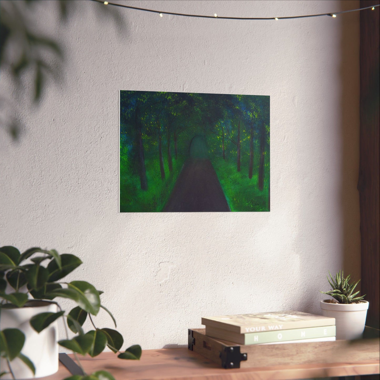Mystical Forest - Matte Poster Print