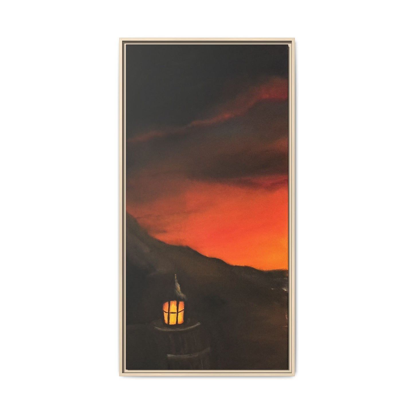 Pirate Ship Panel 1 - Framed Canvas Print Printify