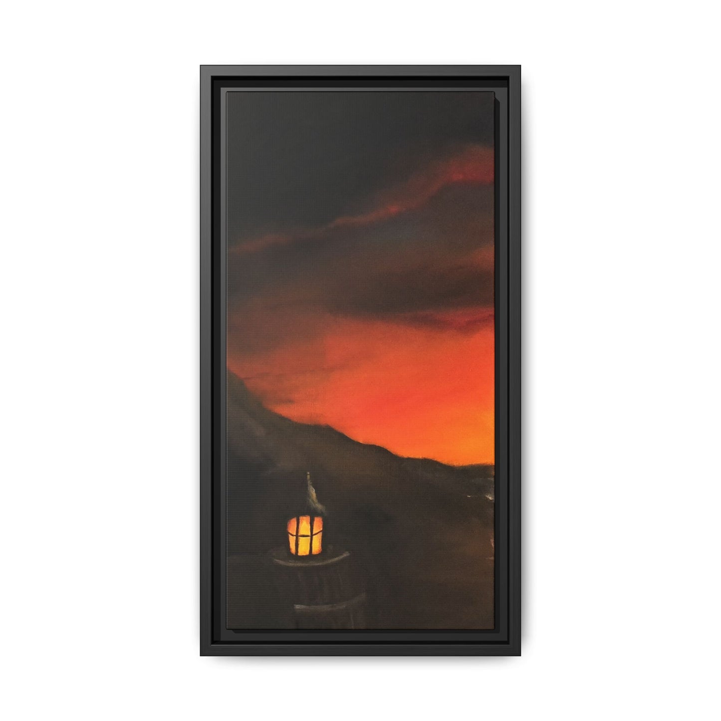 Pirate Ship Panel 1 - Framed Canvas Print Printify
