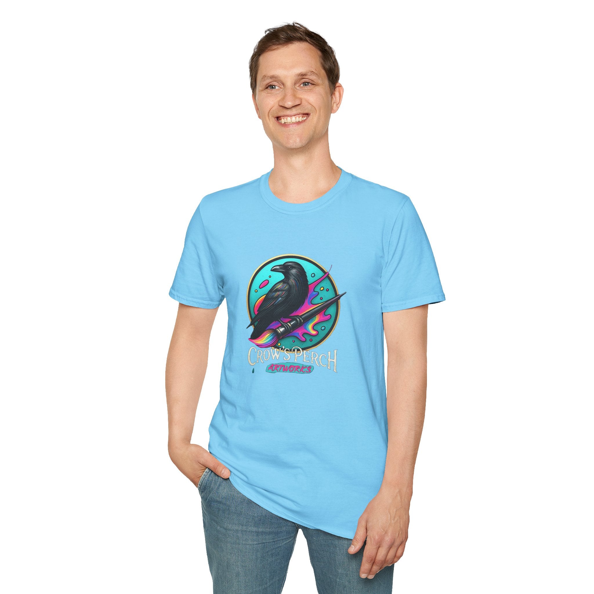 Crow's Perch Artworks Softstyle T-Shirt Printify