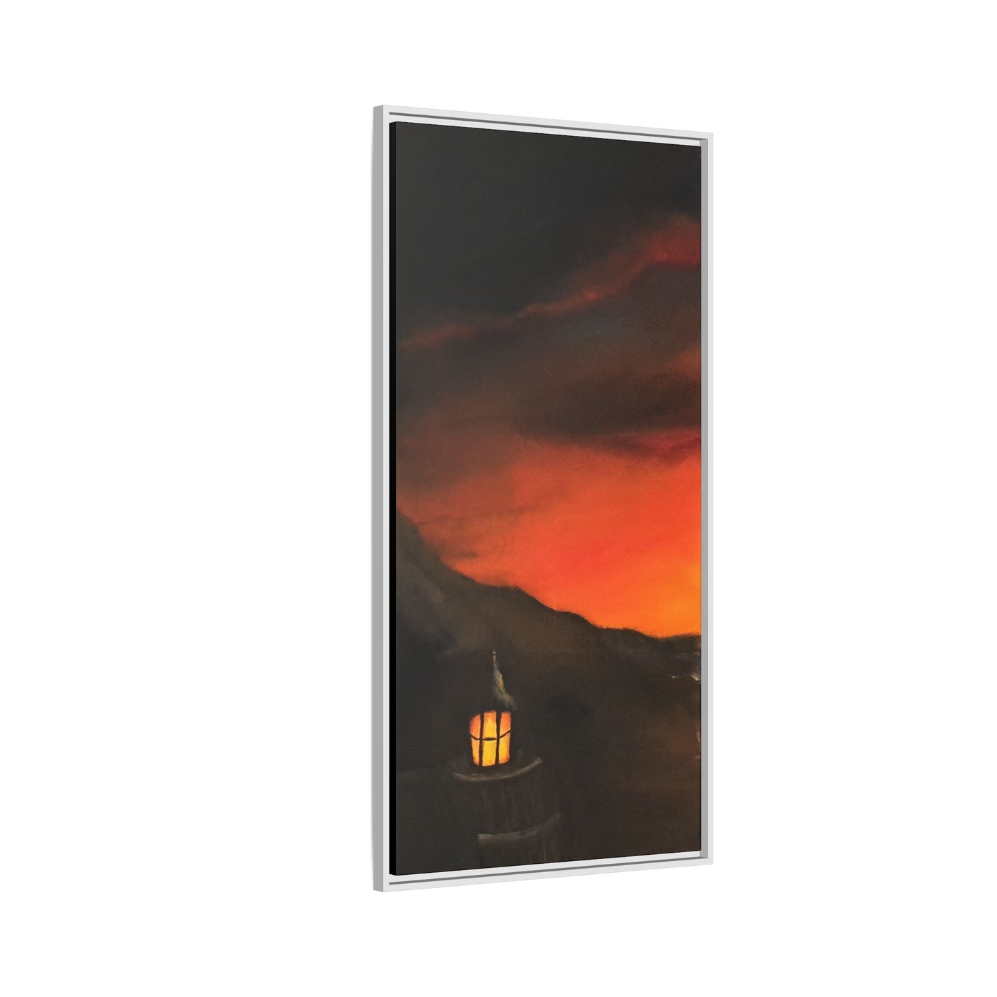 Pirate Ship Panel 1 - Framed Canvas Print Printify