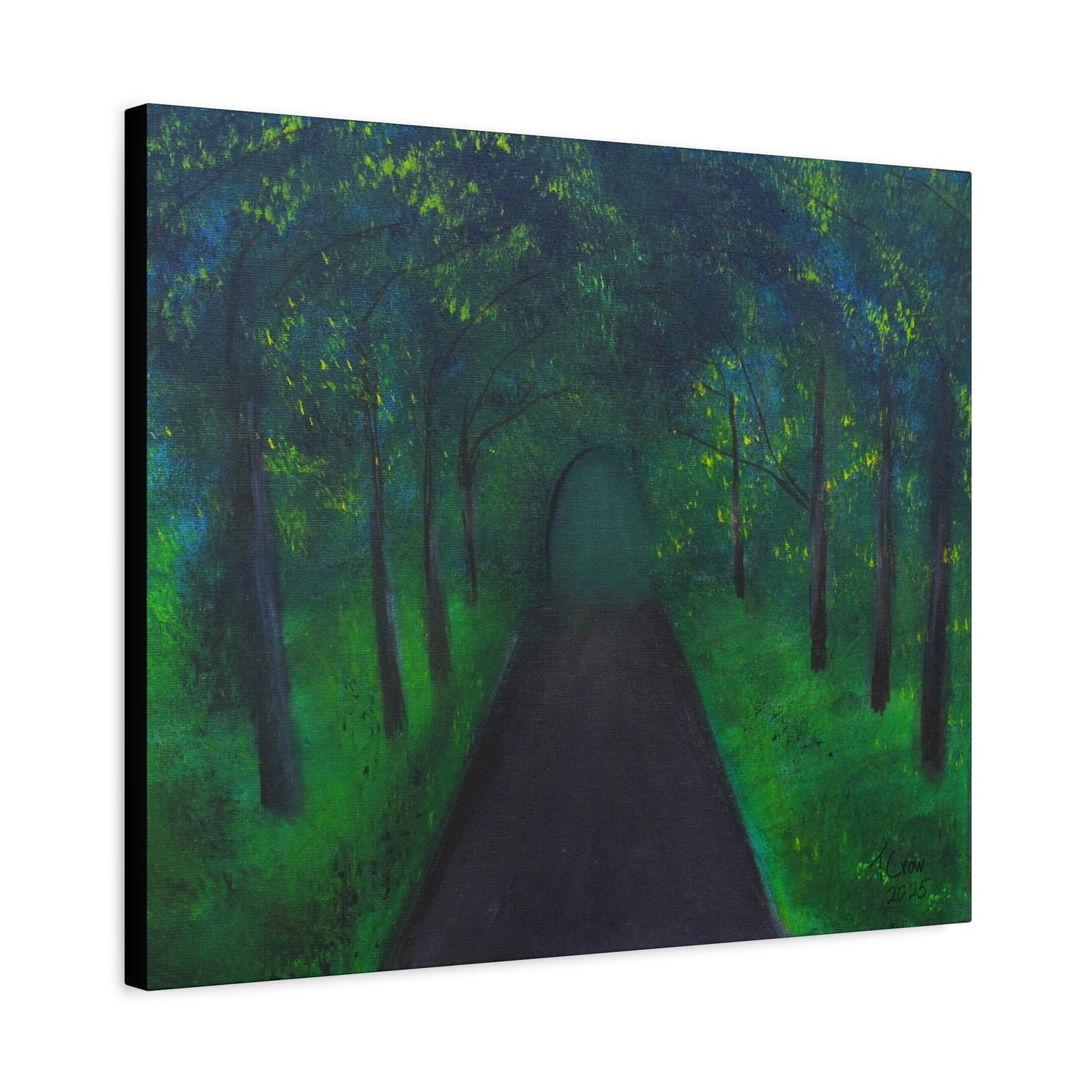 Mystical Forest Canvas Art - Stretched Matte Artwork for Home Decor