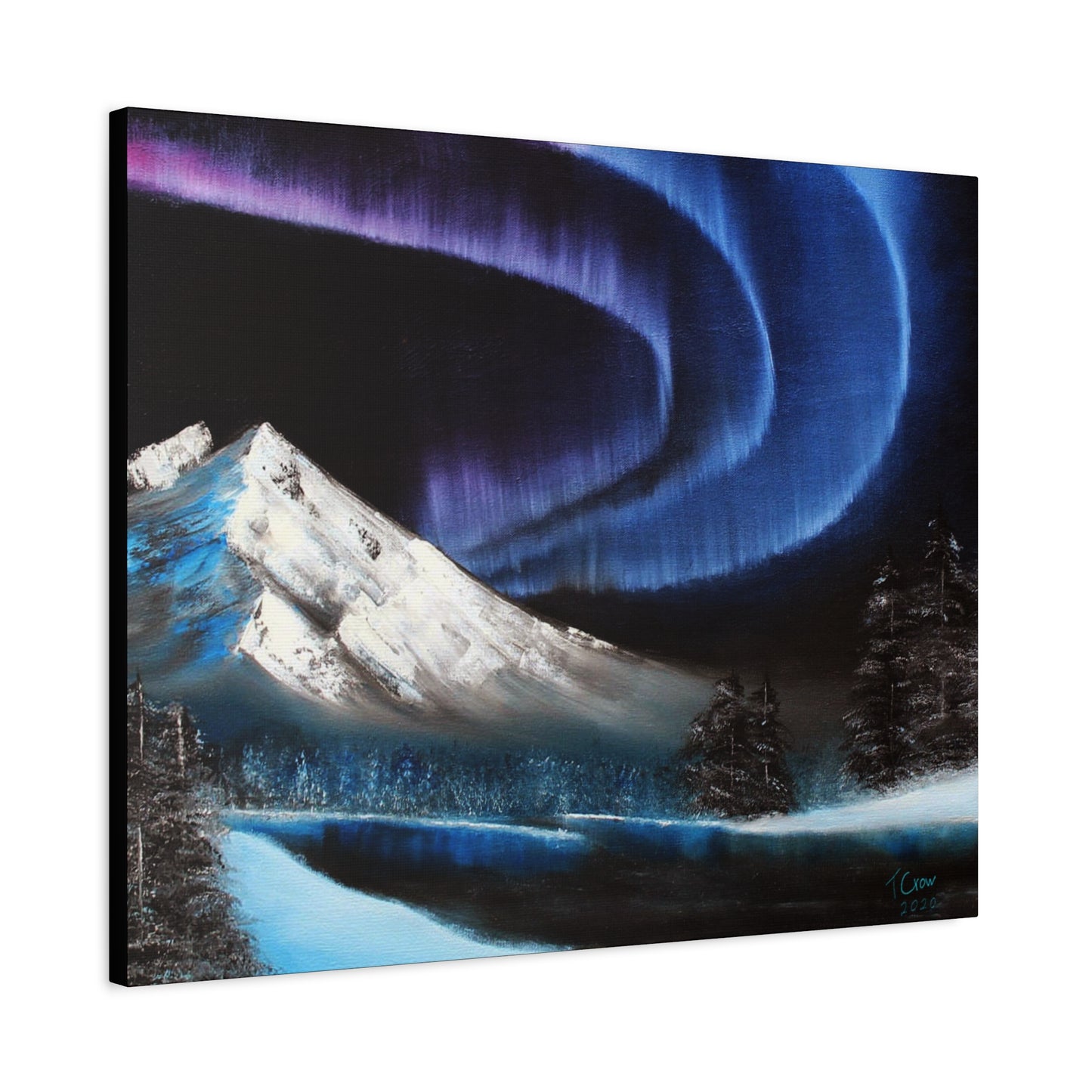 Beneath the Violet Sky - Canvas Print